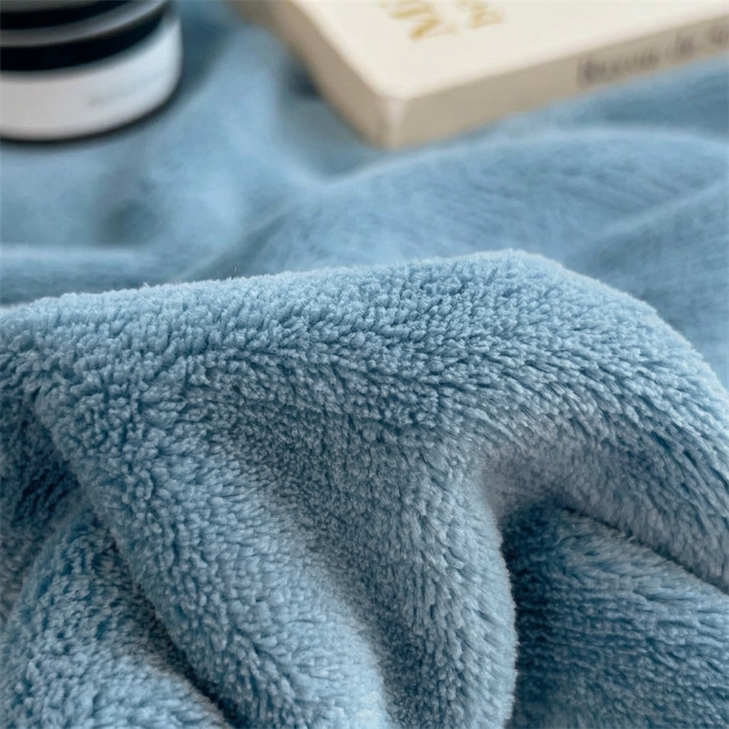 Plaid Ciel – Velours Doux et Chaud Uni - vue 2 | Aolina