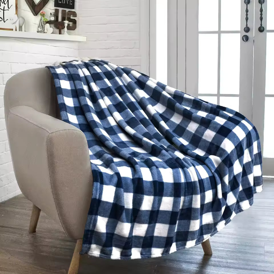 Plaid Écossais à Grands Carreaux