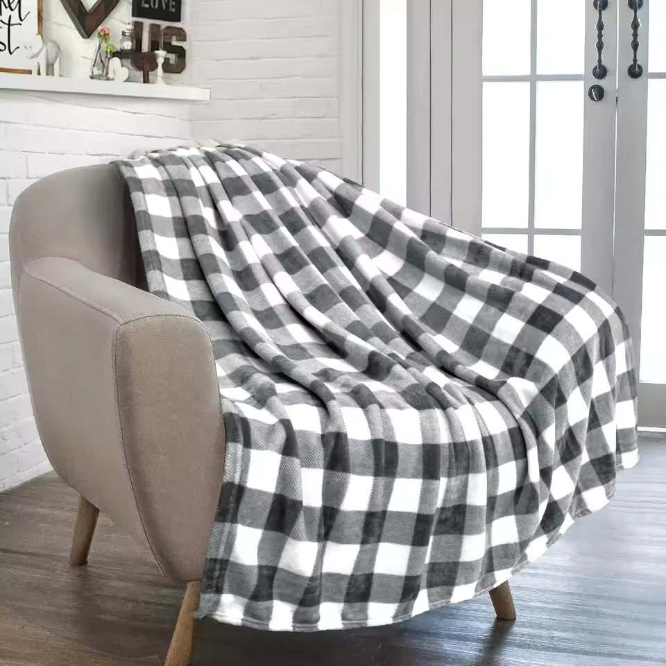 Plaid Écossais à Grands Carreaux