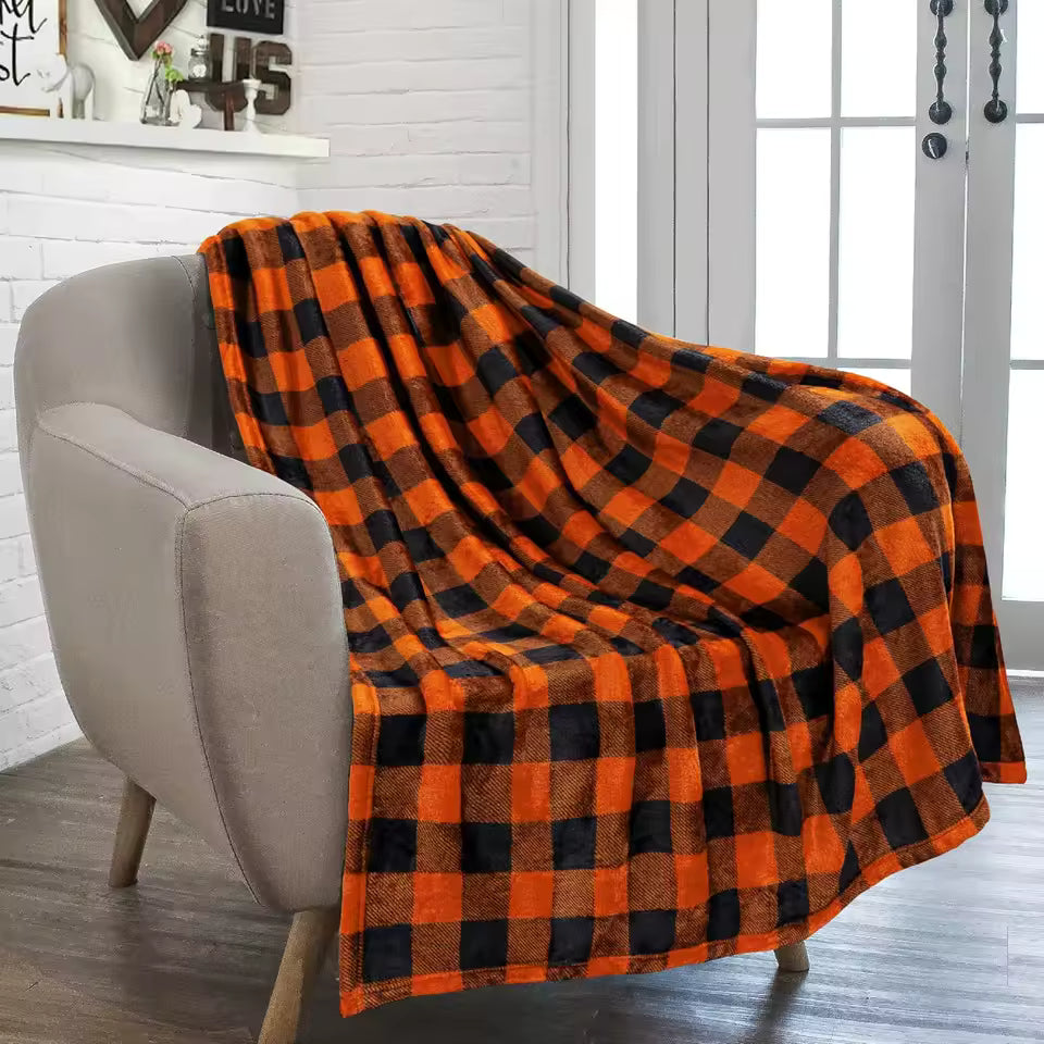 Plaid Écossais à Grands Carreaux