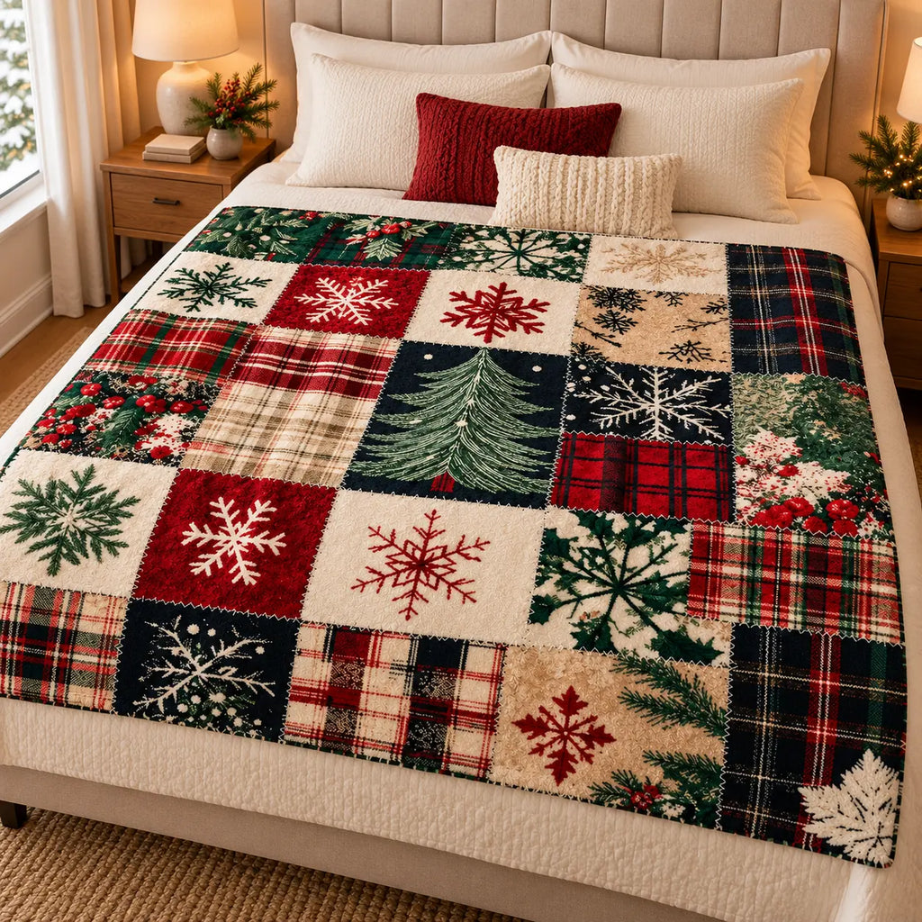 Grand Plaid de Noël