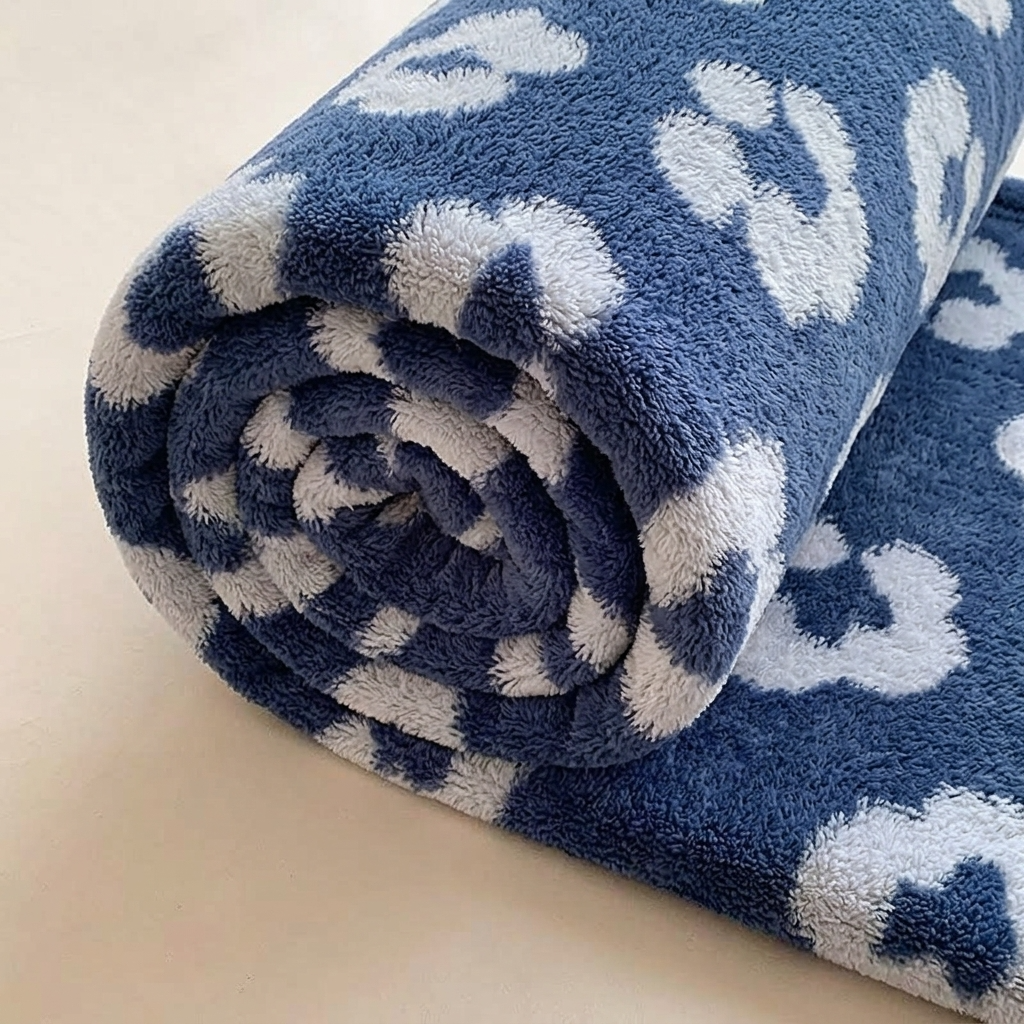 Plaid Orage – Flanelle Douce et Légère - vue 4 | Aolina